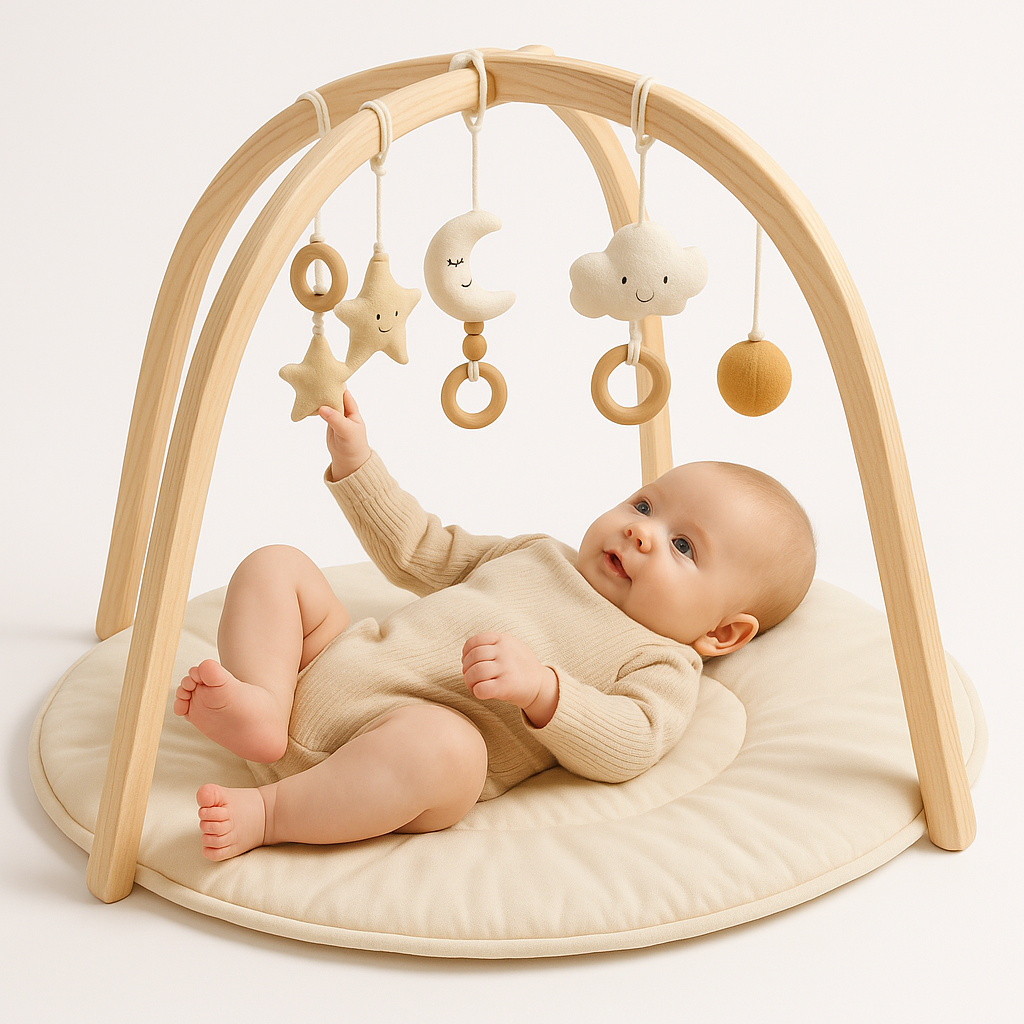 Multifunctional Baby Gym Playmat with Arch